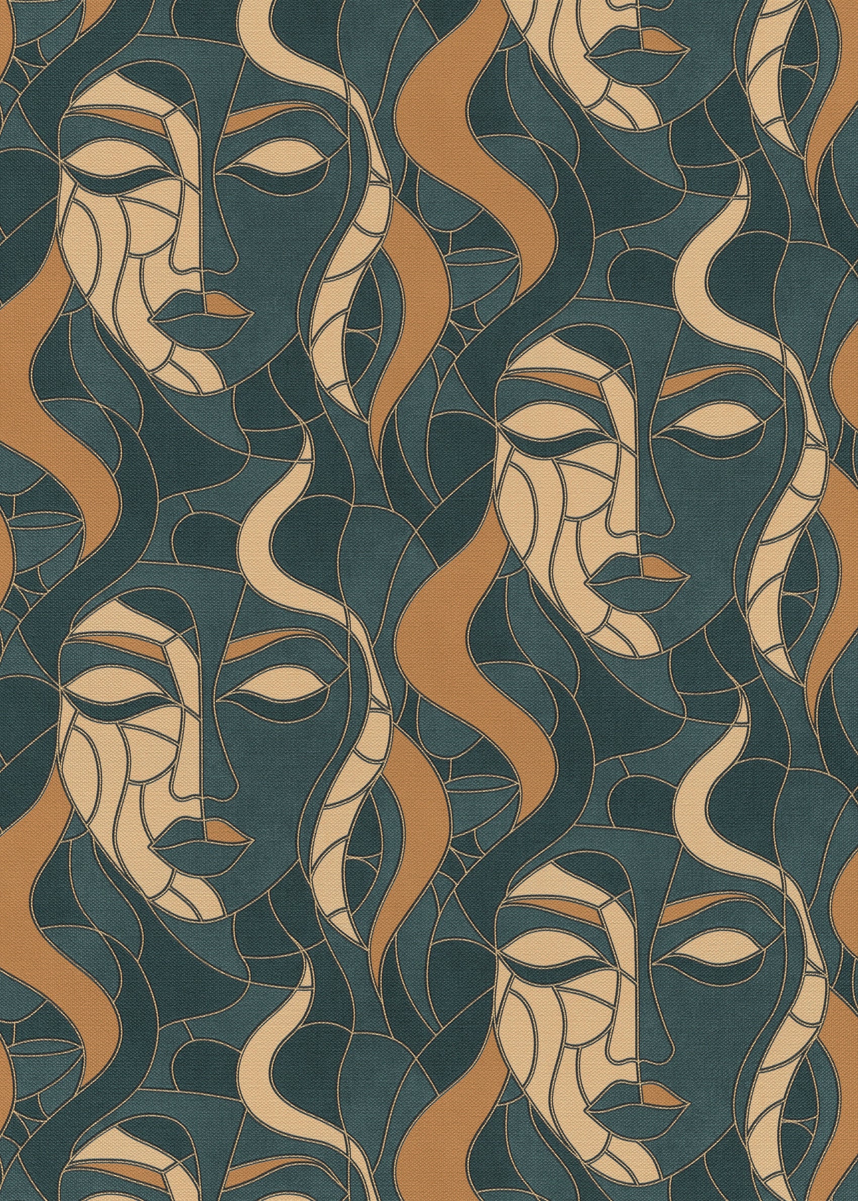 Blauw Art Deco - ER19-0458 - Image1 - Elle 4 - 1045819