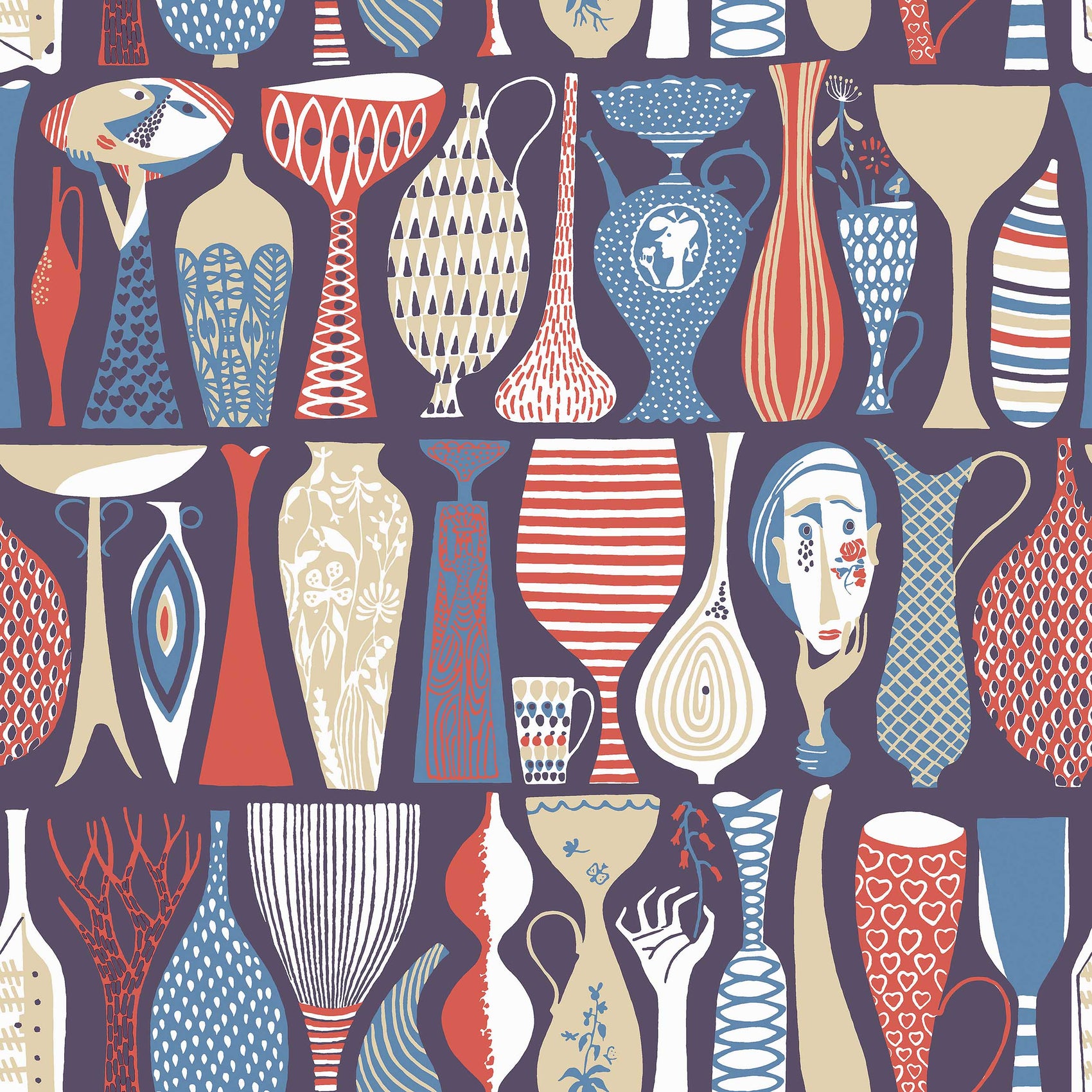 Paars Retro - BS60-0117 - Image1 - Scandinavian Designers - 1760