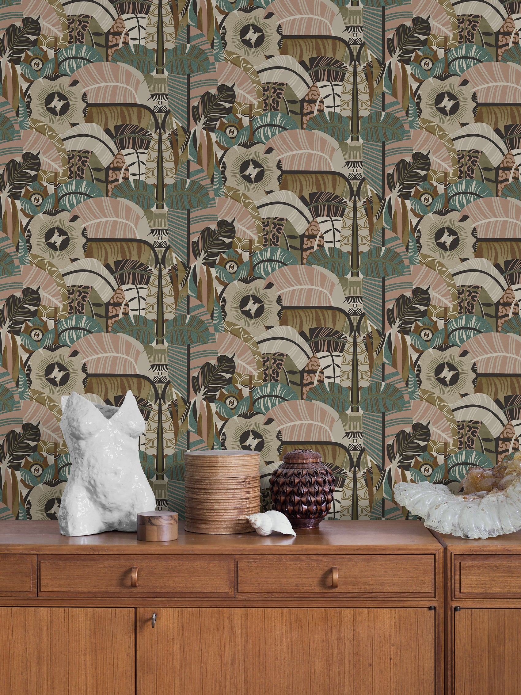 Turquoise Botanisch - BS67-0120 - Image3 - Swedish Designers - 2067