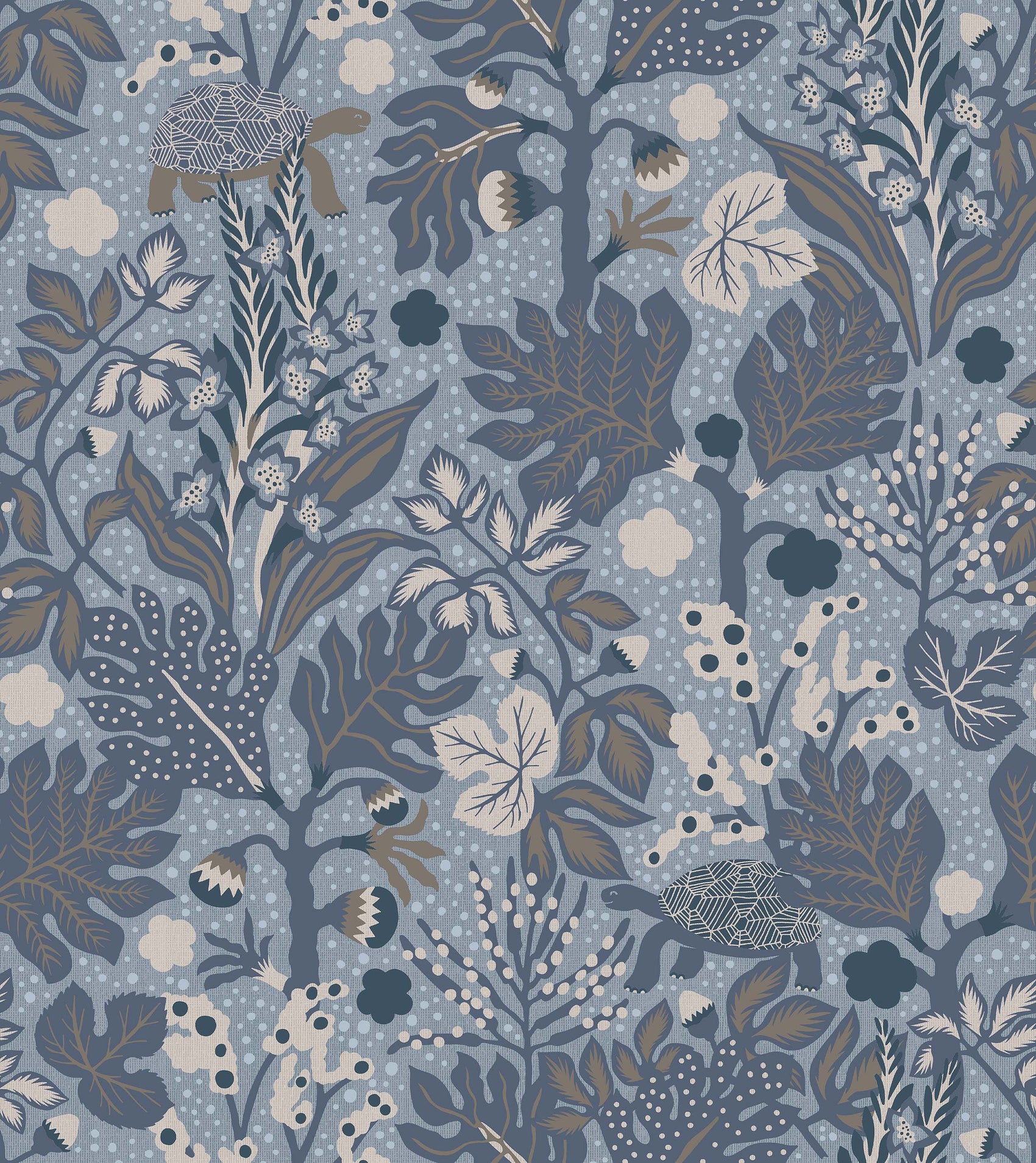 Blauw Botanisch - BS91-0120 - Image1 - Swedish Designers - 2091