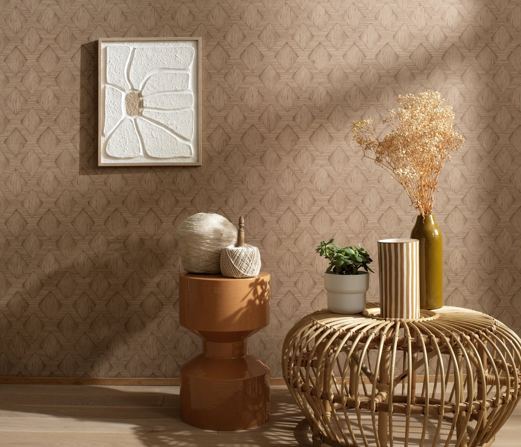 Beige Grafisch - ER11-0509 - Image2 - Floralie - 2717