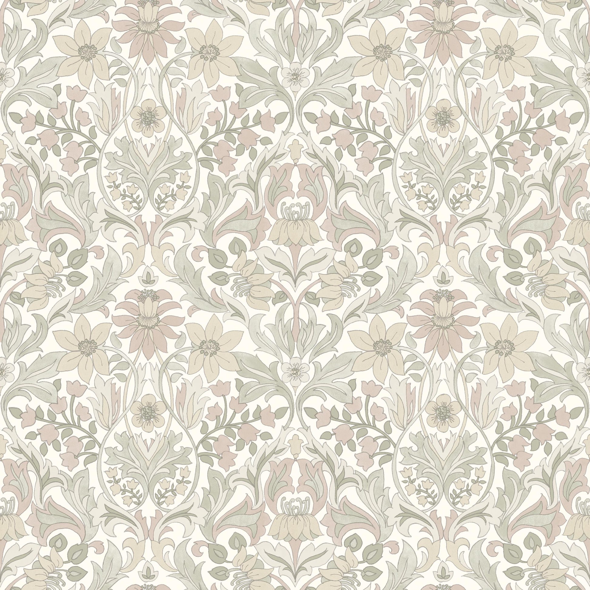 Beige Botanisch - BS95-0132 - Image1 - Timeless Traditions - 3295