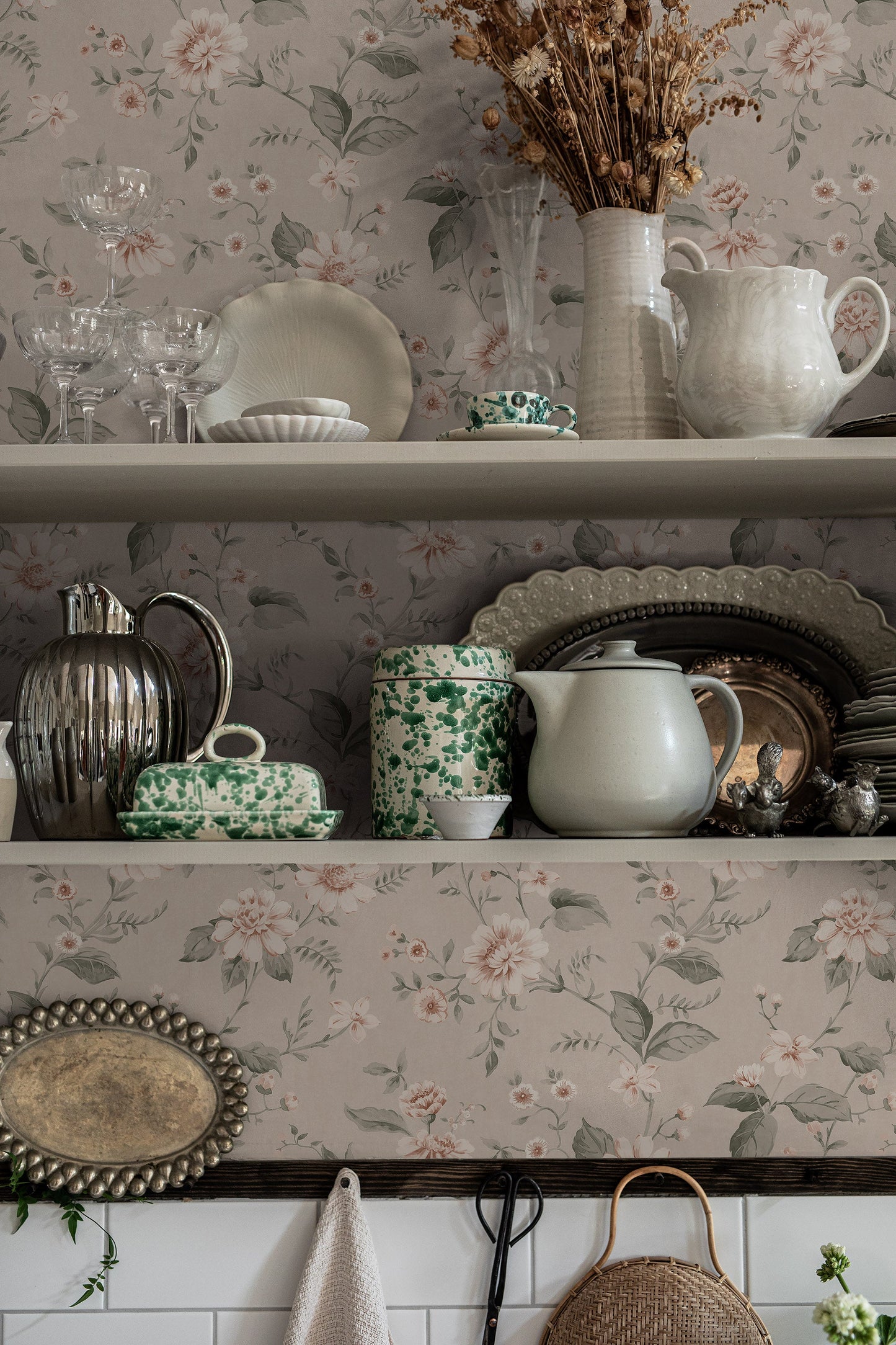 Beige Bloemen - BS72-0135 - Image3 - Cottage garden - 3572
