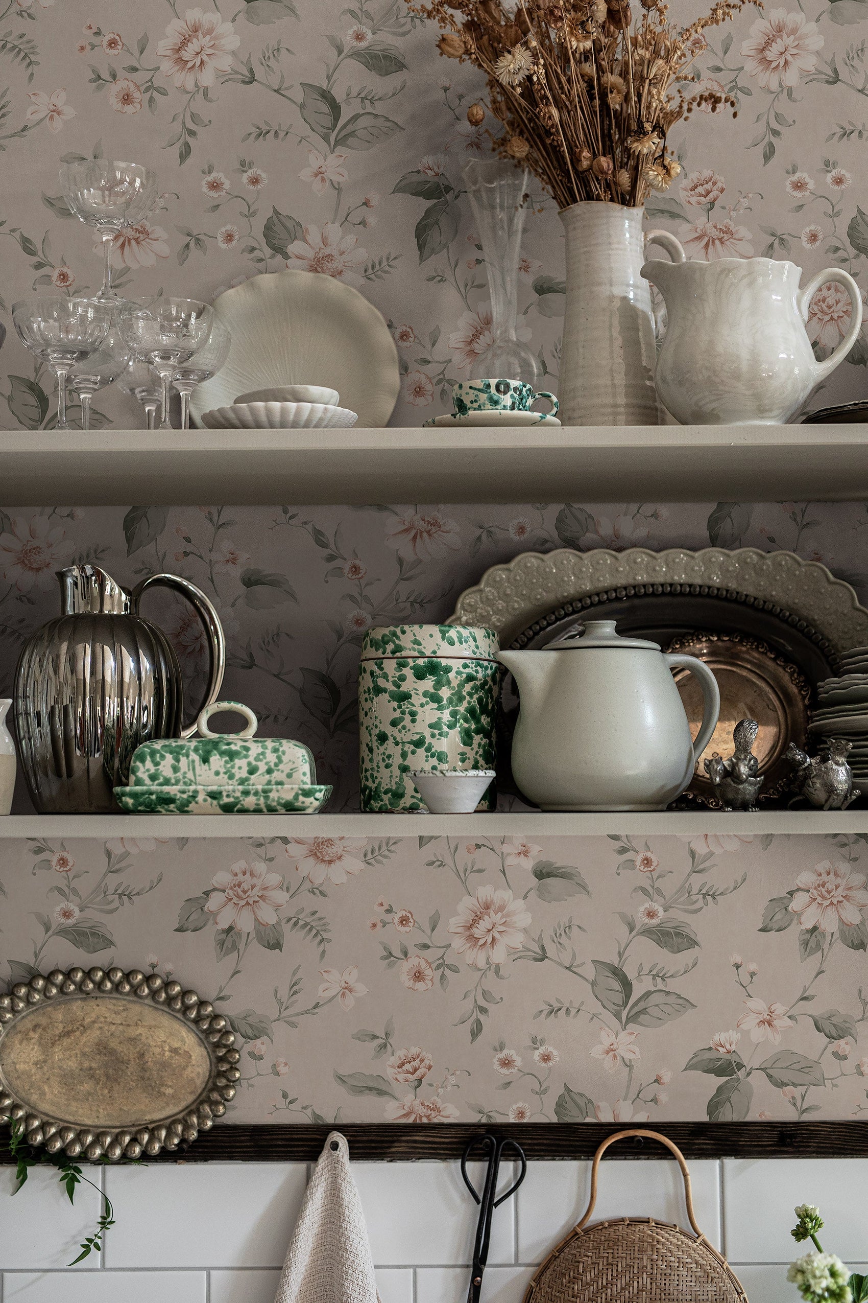 Beige Bloemen - BS72-0135 - Image3 - Cottage garden - 3572