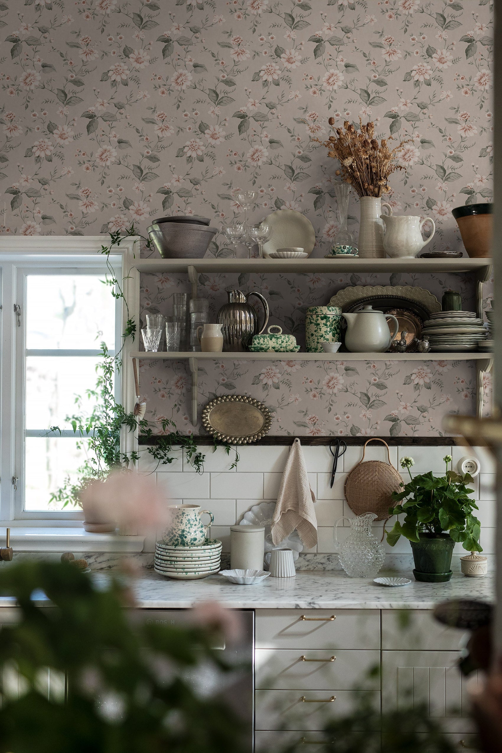 Beige Bloemen - BS72-0135 - Image4 - Cottage garden - 3572