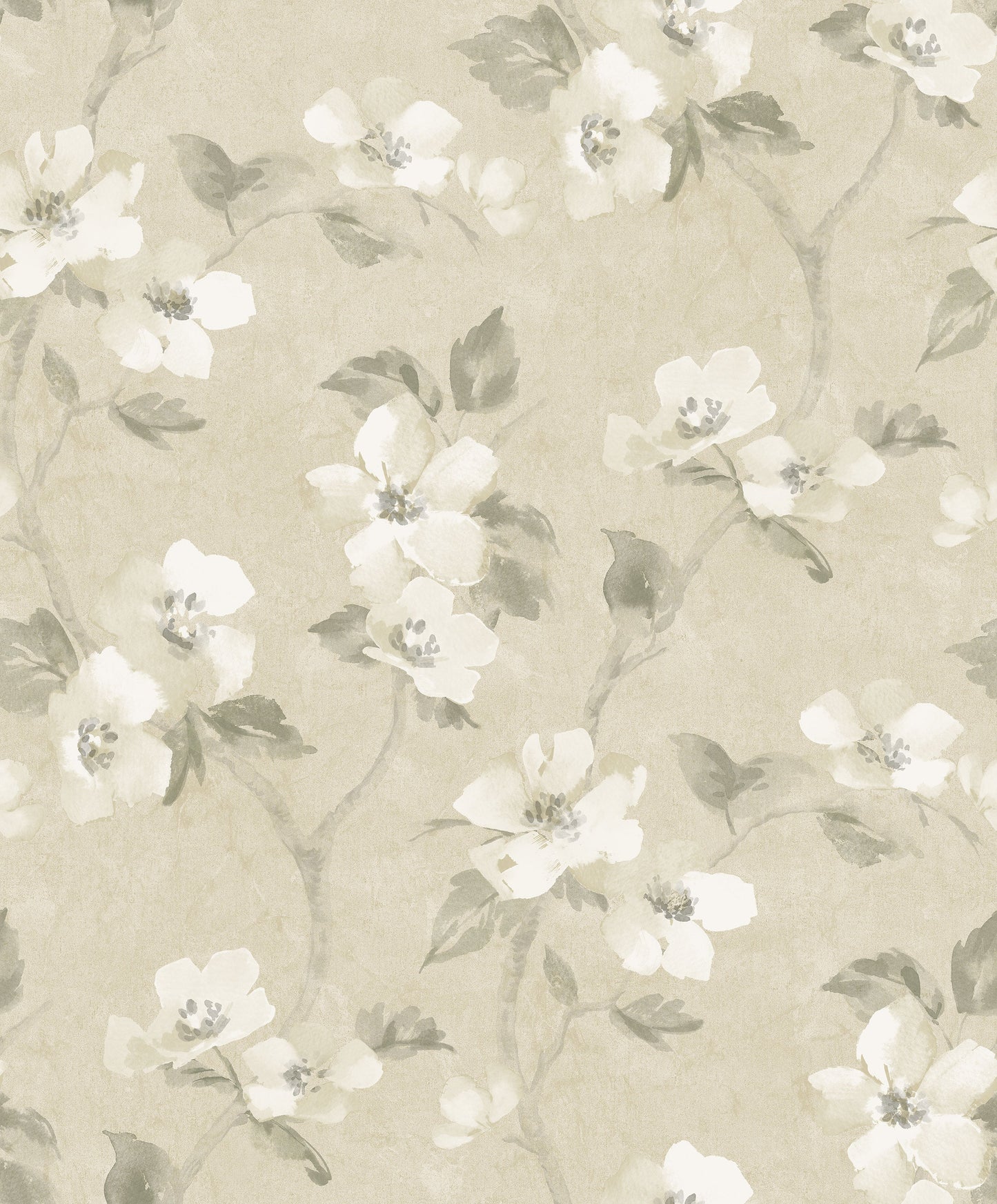 Beige Botanisch - BS84-0135 - Image1 - Cottage garden - 3584