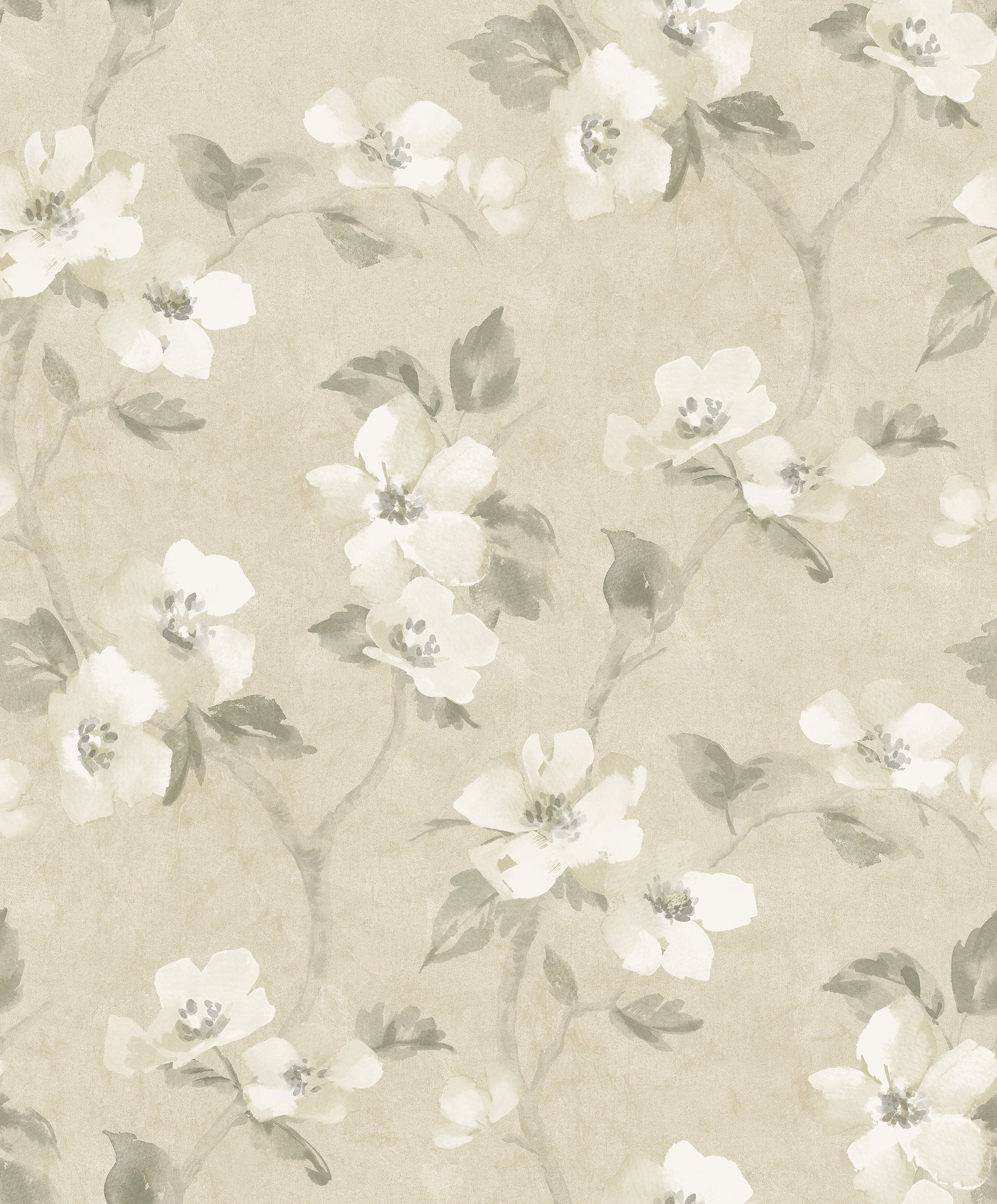 Beige Botanisch - BS84-0135 - Image1 - Cottage garden - 3584