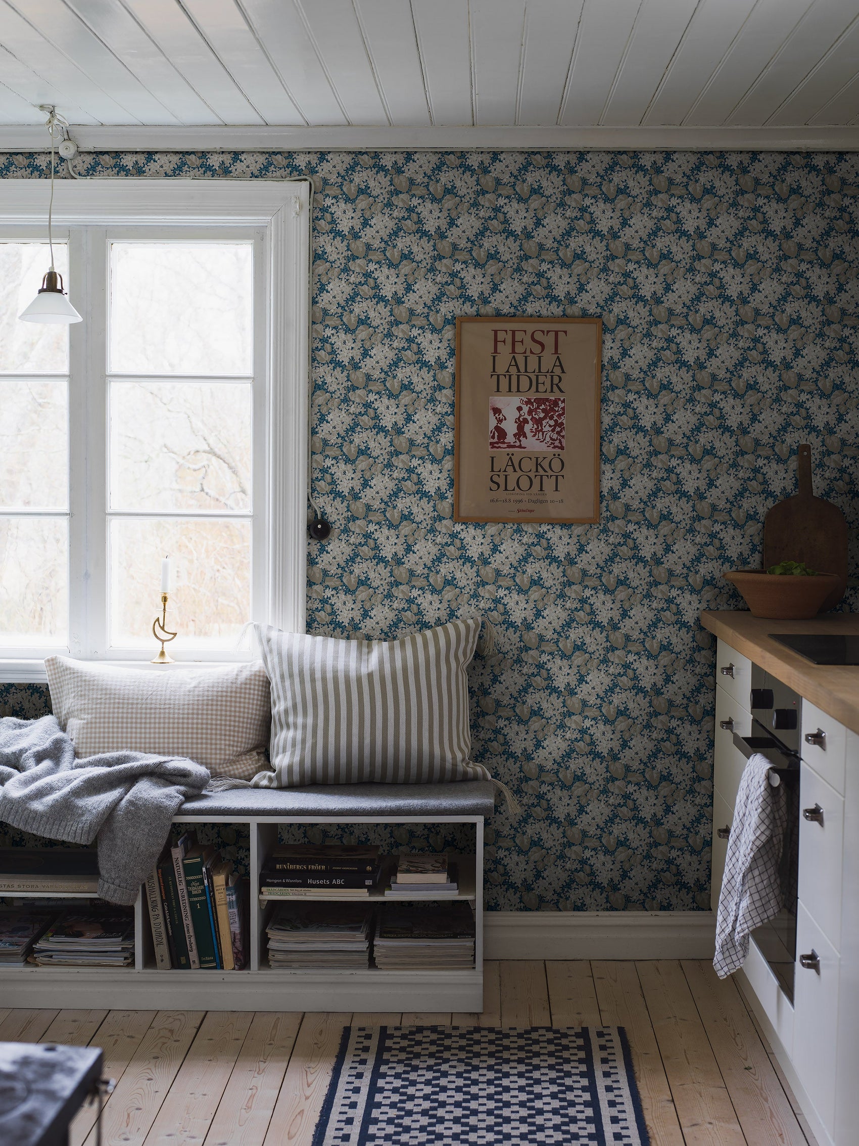 Blauw Bloemen - BS62-0141 - Image2 - Alla Tiders Hus - 4162