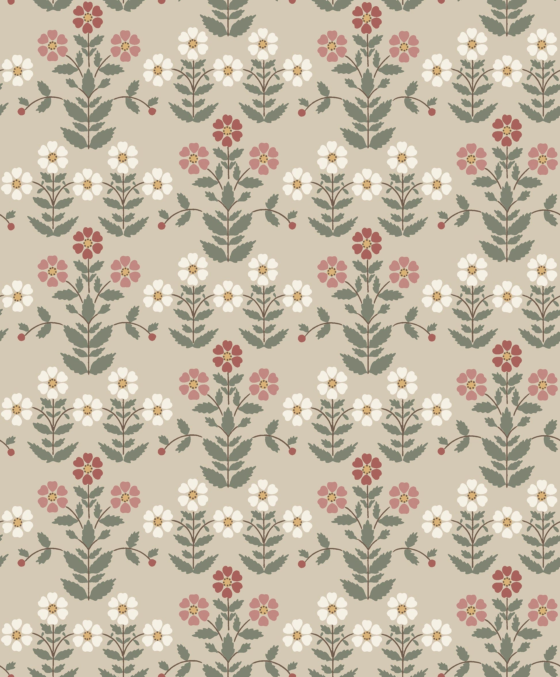 Rood Bloemen - BS10-0148 - Image1 - New Heritage - 4810