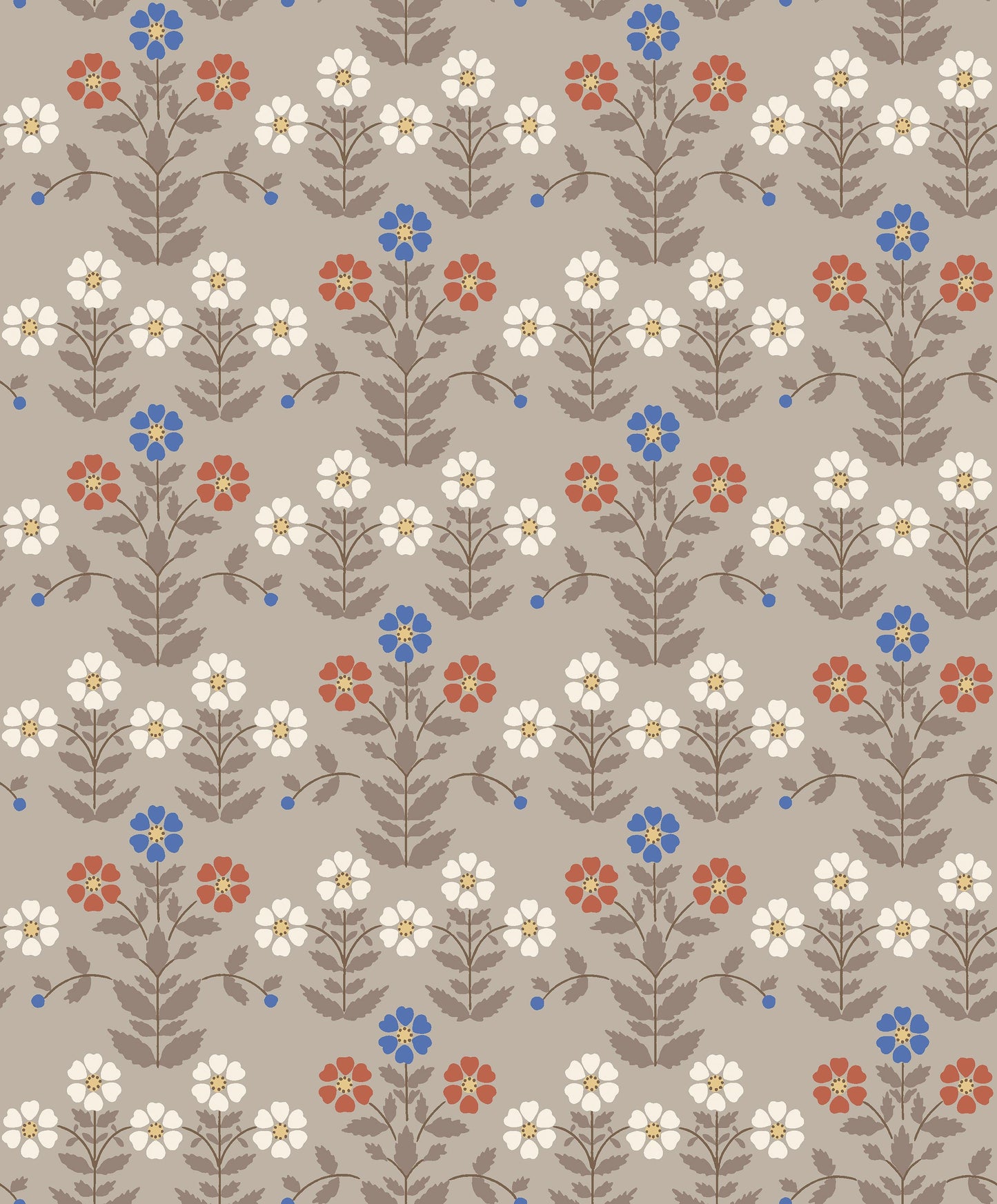 Taupe Botanisch - BS13-0148 - Image1 - New Heritage - 4813