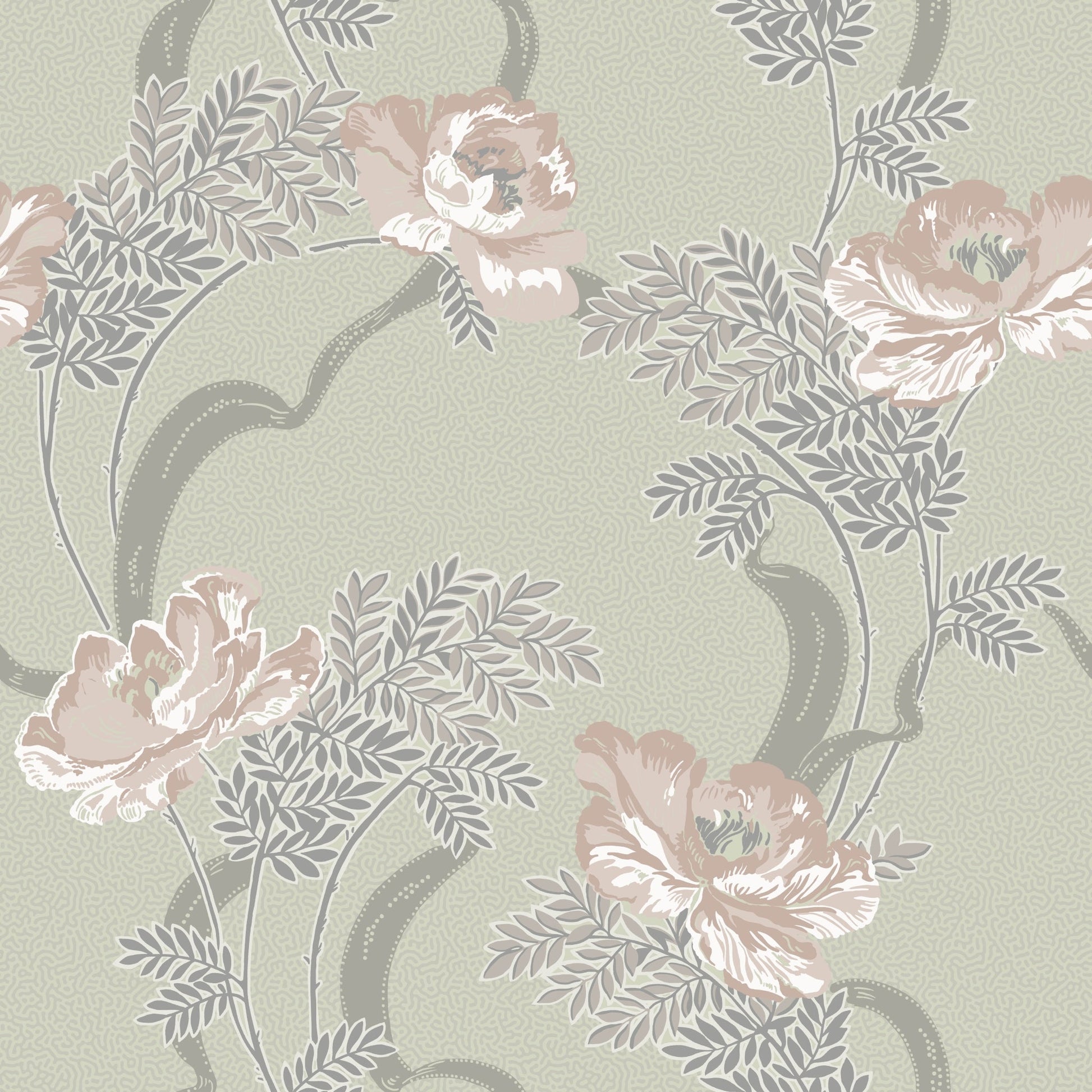 Beige Botanisch - DU01-0521 - Image1 - Gammalsvenska klassiker - 521-01