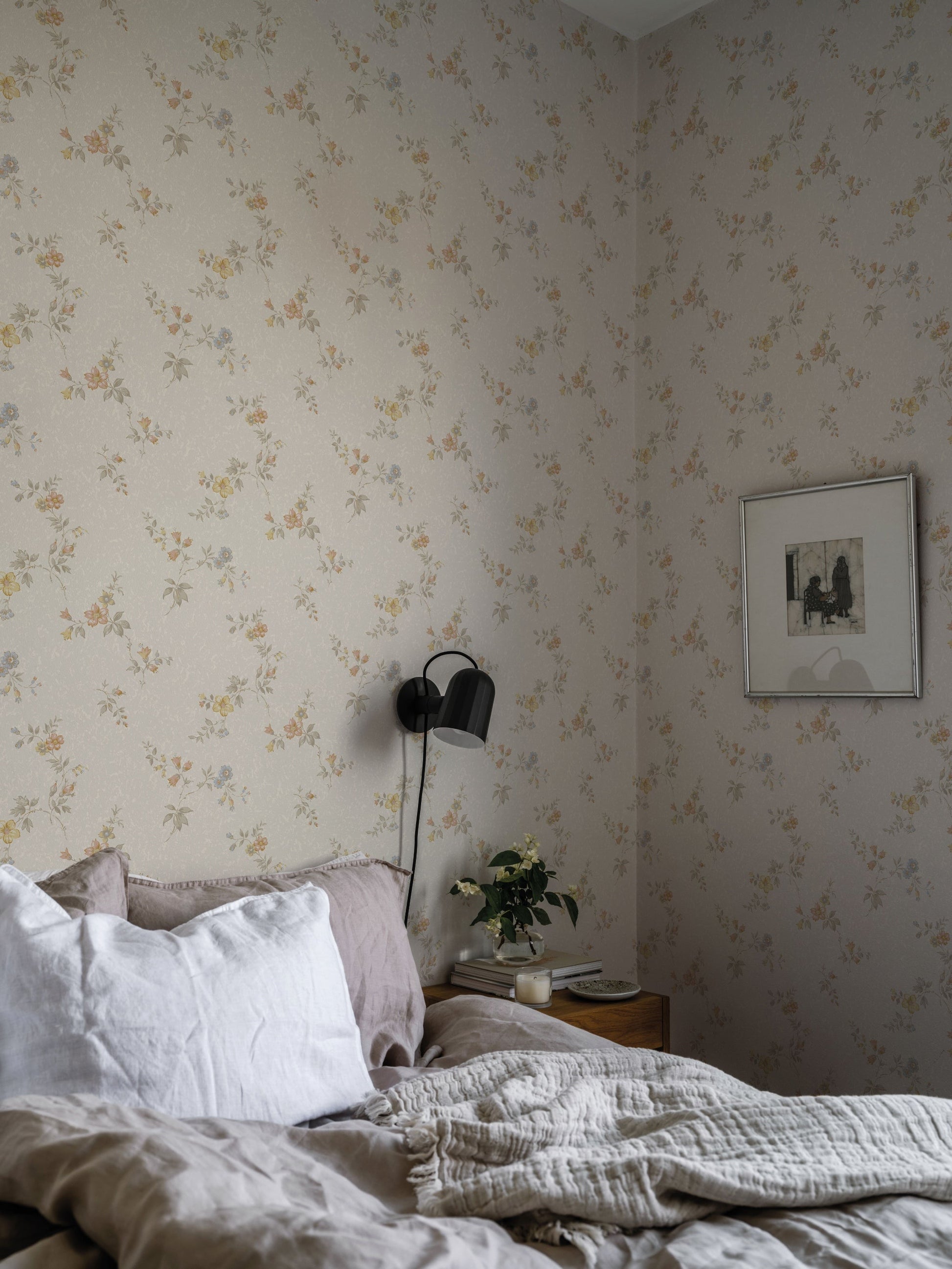 Beige Bloemen - DU02-0525 - Image2 - Gammalsvenska klassiker - 525-02