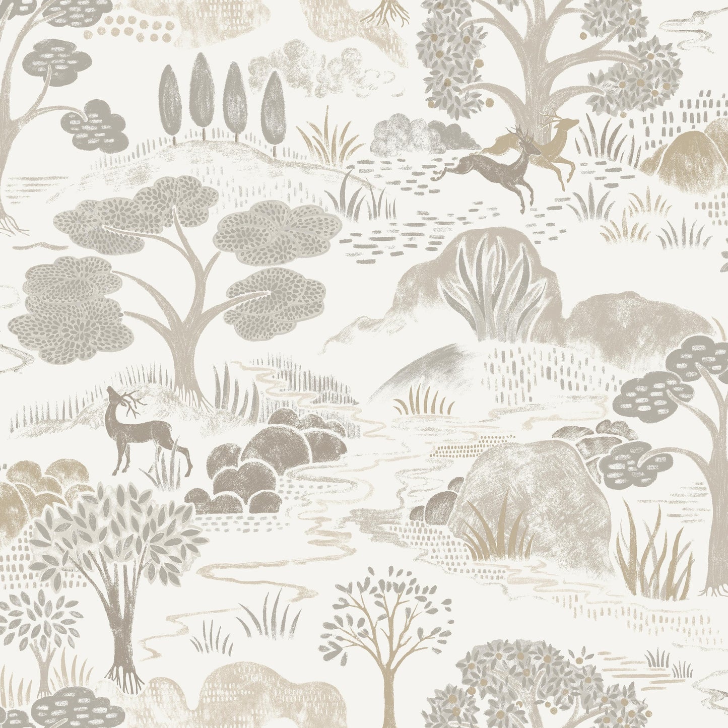 Grijs Toile de Jouy - BS24-0155 - Image2 - Swedish Grace - 5524