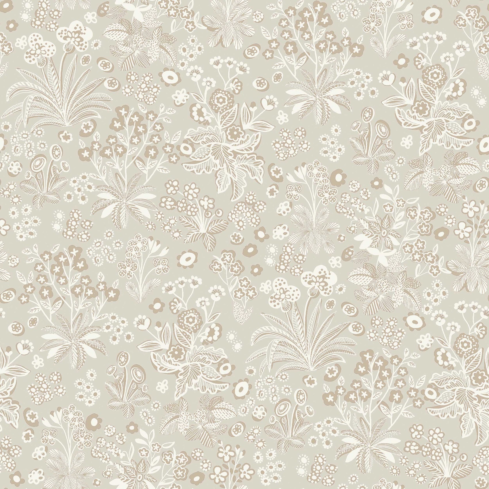 Beige Botanisch - BS27-0158 - Image1 - Nordic Folks - 5827