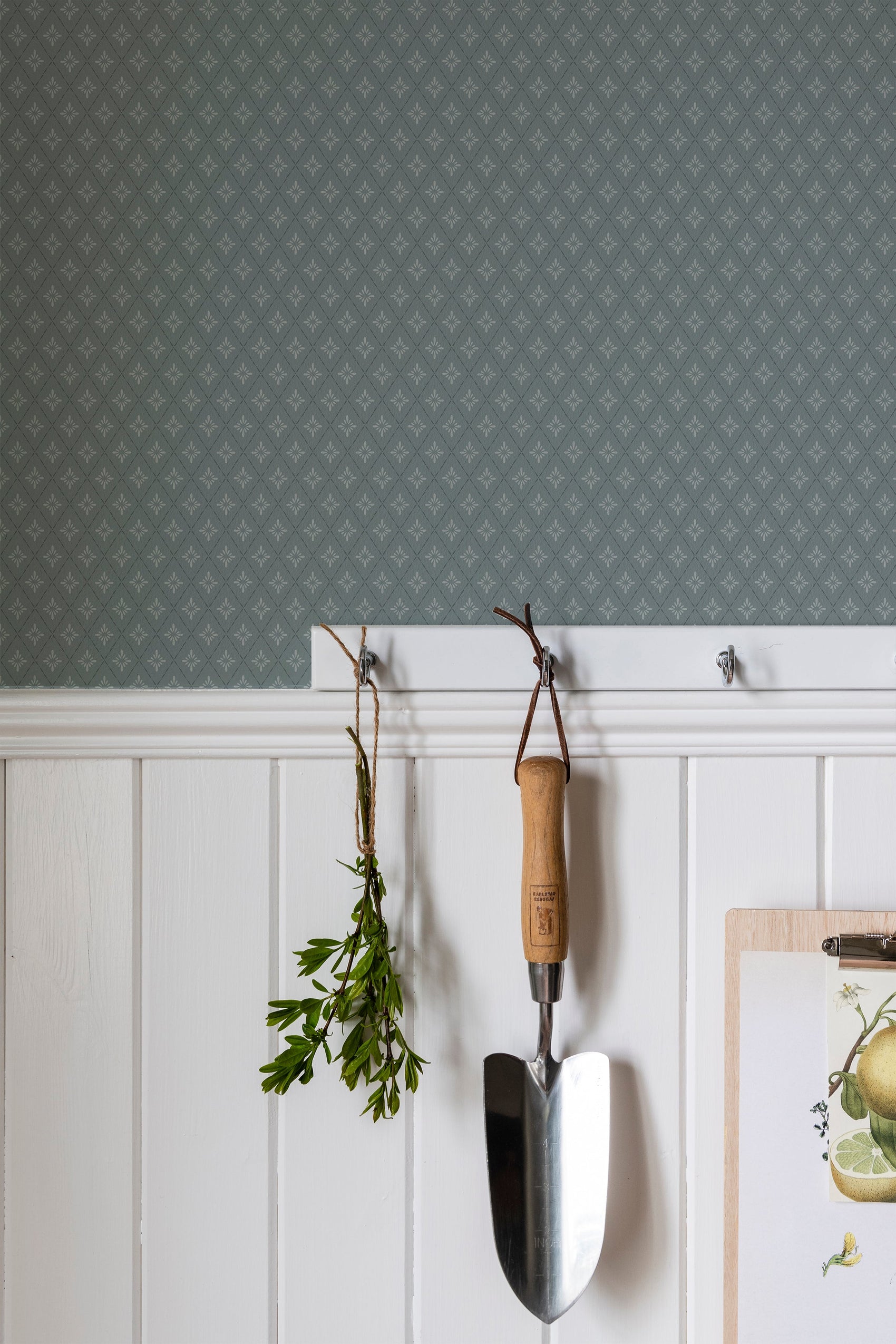 Blauw Klassiek - DU04-0680 - Image3 - Blommor & Blad - 680-04