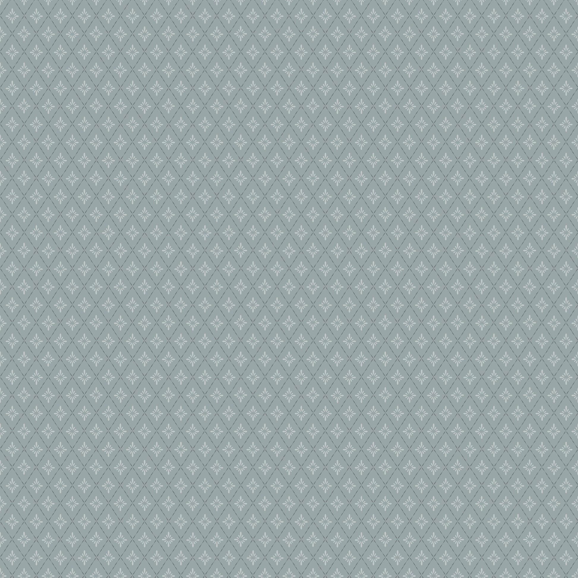 Blauw Klassiek - DU04-0680 - Image1 - Blommor & Blad - 680-04