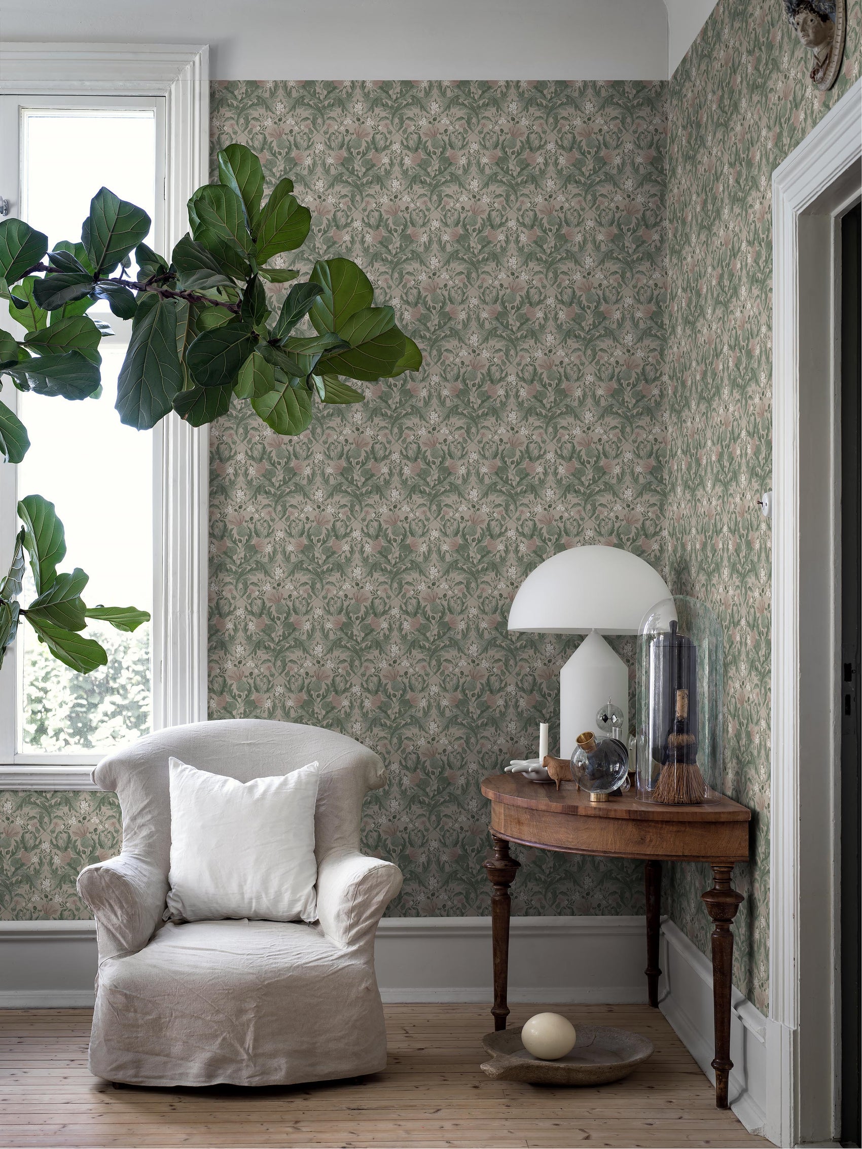 Taupe Botanisch - BS03-0172 - Image2 - In Bloom / Icons - 7203