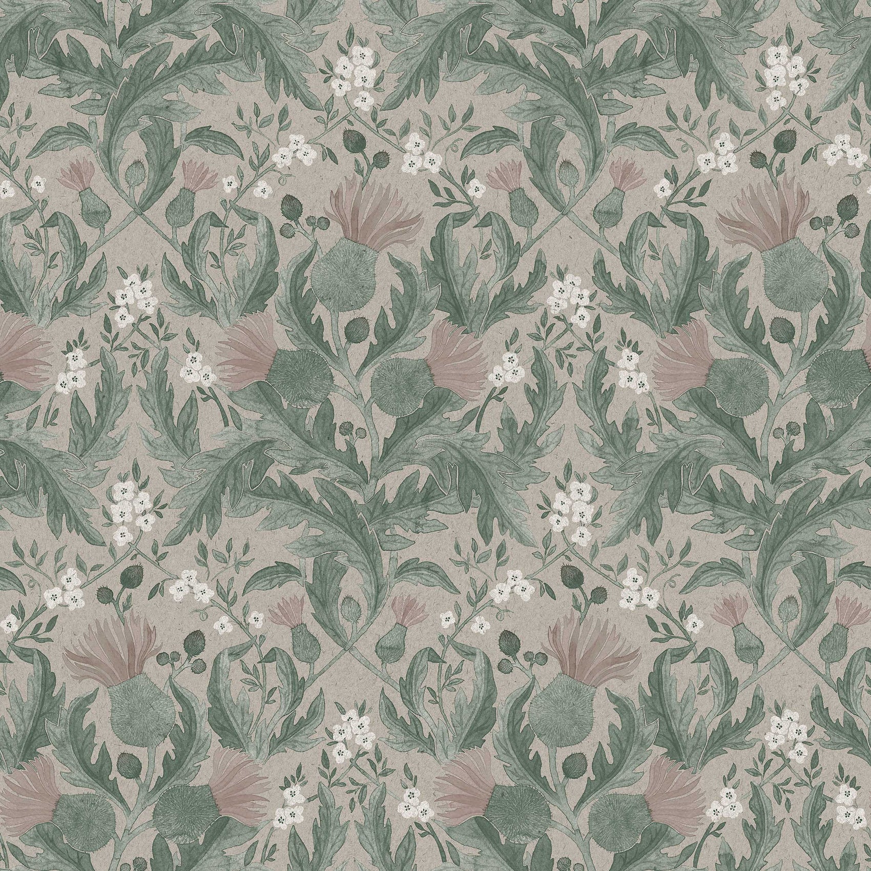 Taupe Botanisch - BS03-0172 - Image1 - In Bloom / Icons - 7203