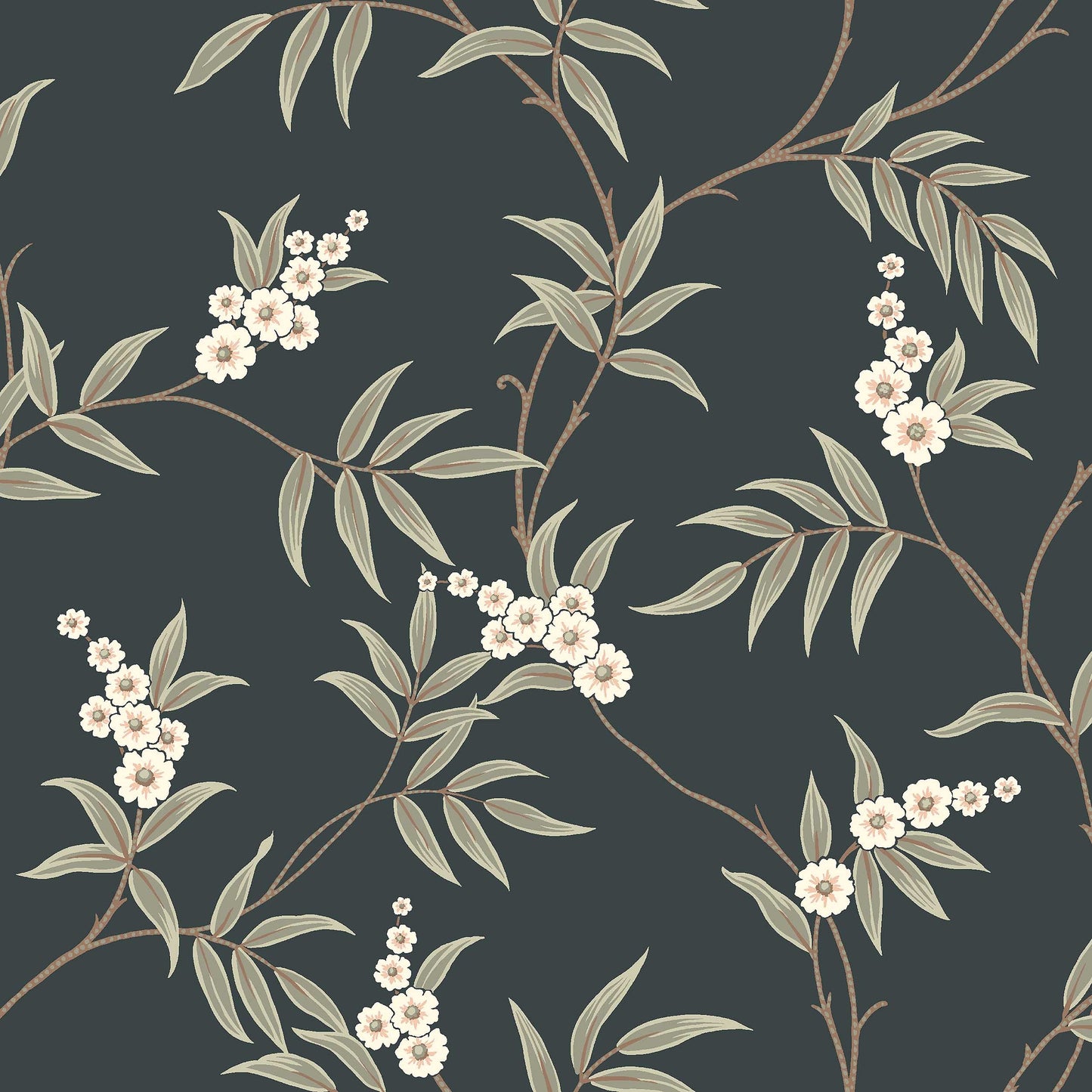 Zwart Botanisch - BS65-0177 - Image1 - Adorn - 7765