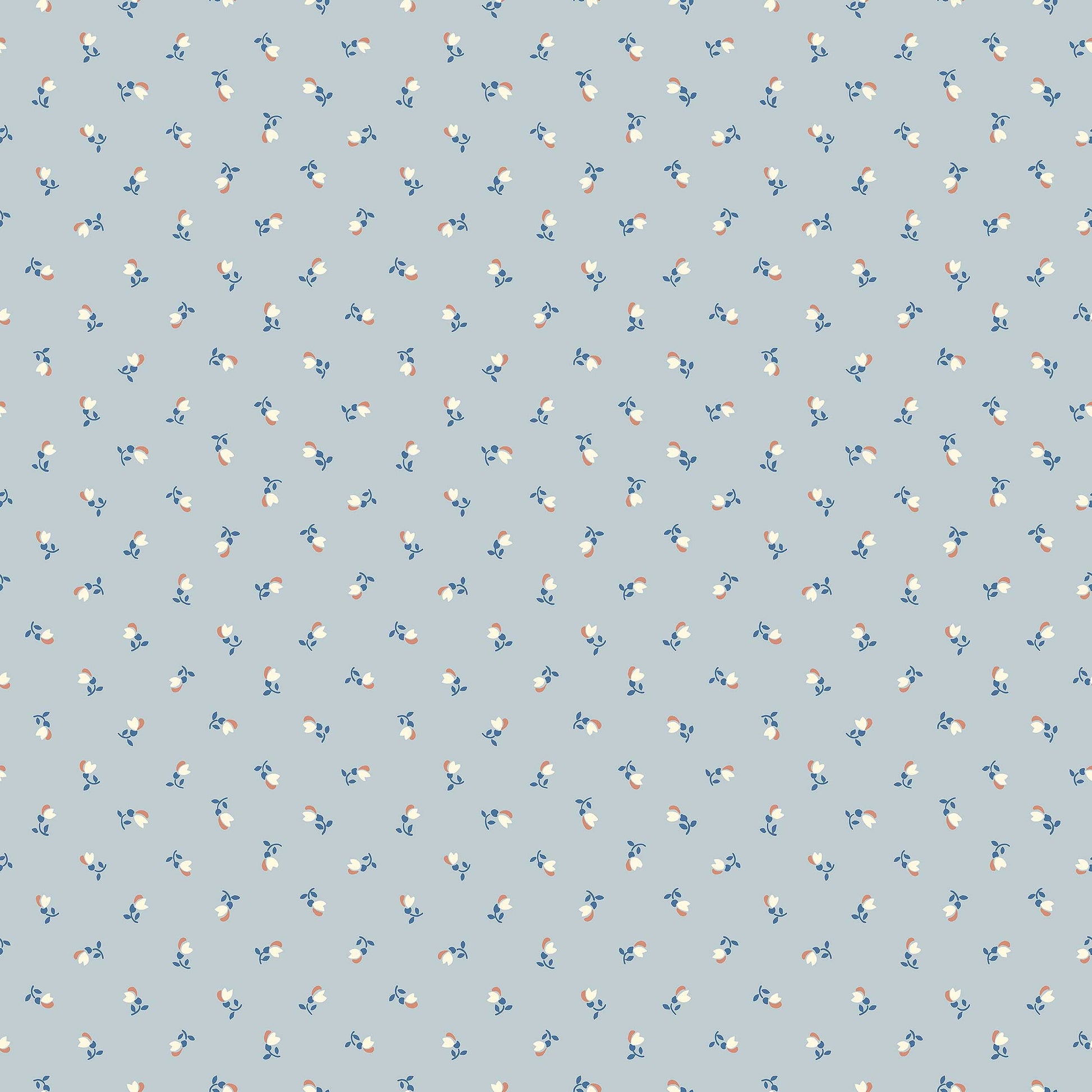 Blauw Bloemen - BS83-0177 - Image1 - Adorn - 7783