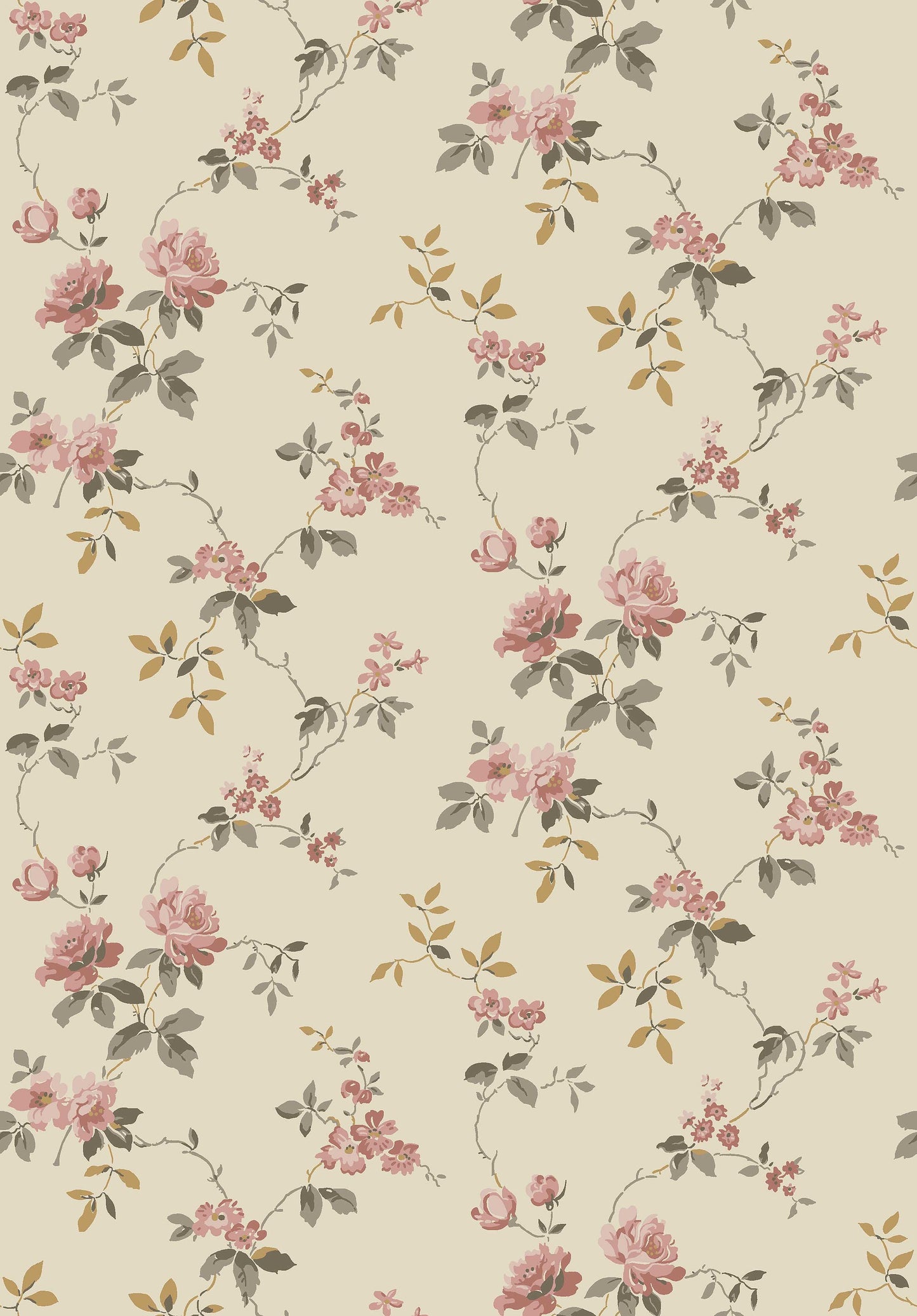 Beige Botanisch - BS84-0180 - Image1 - Anno II - 8084
