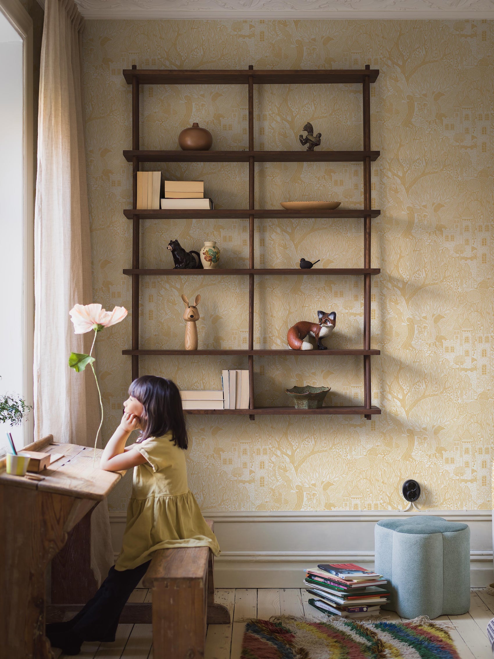 Wit Toile de Jouy - BS45-0181 - Image2 - Fairyland - 8145