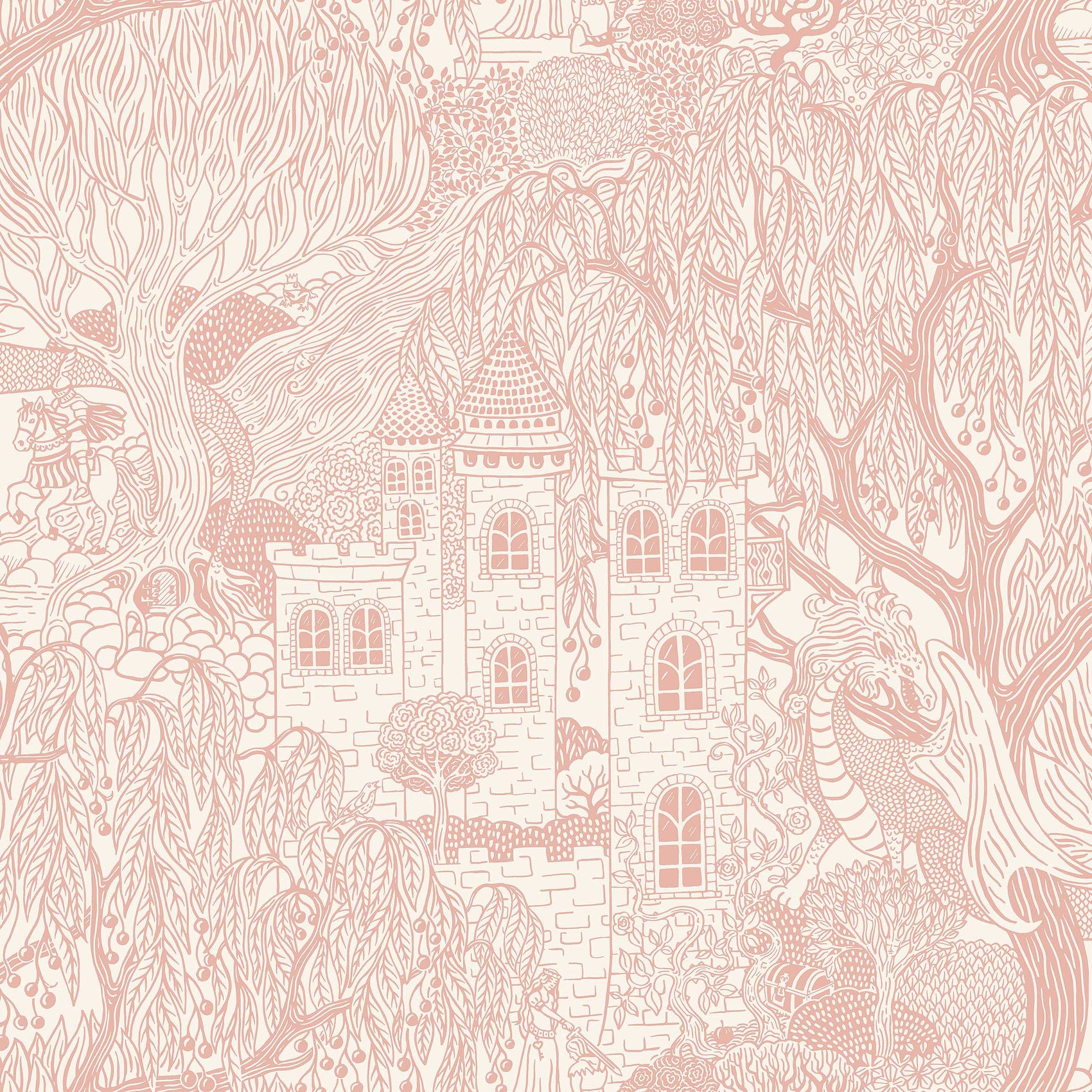 Wit Toile de Jouy - BS46-0181 - Image1 - Fairyland - 8146