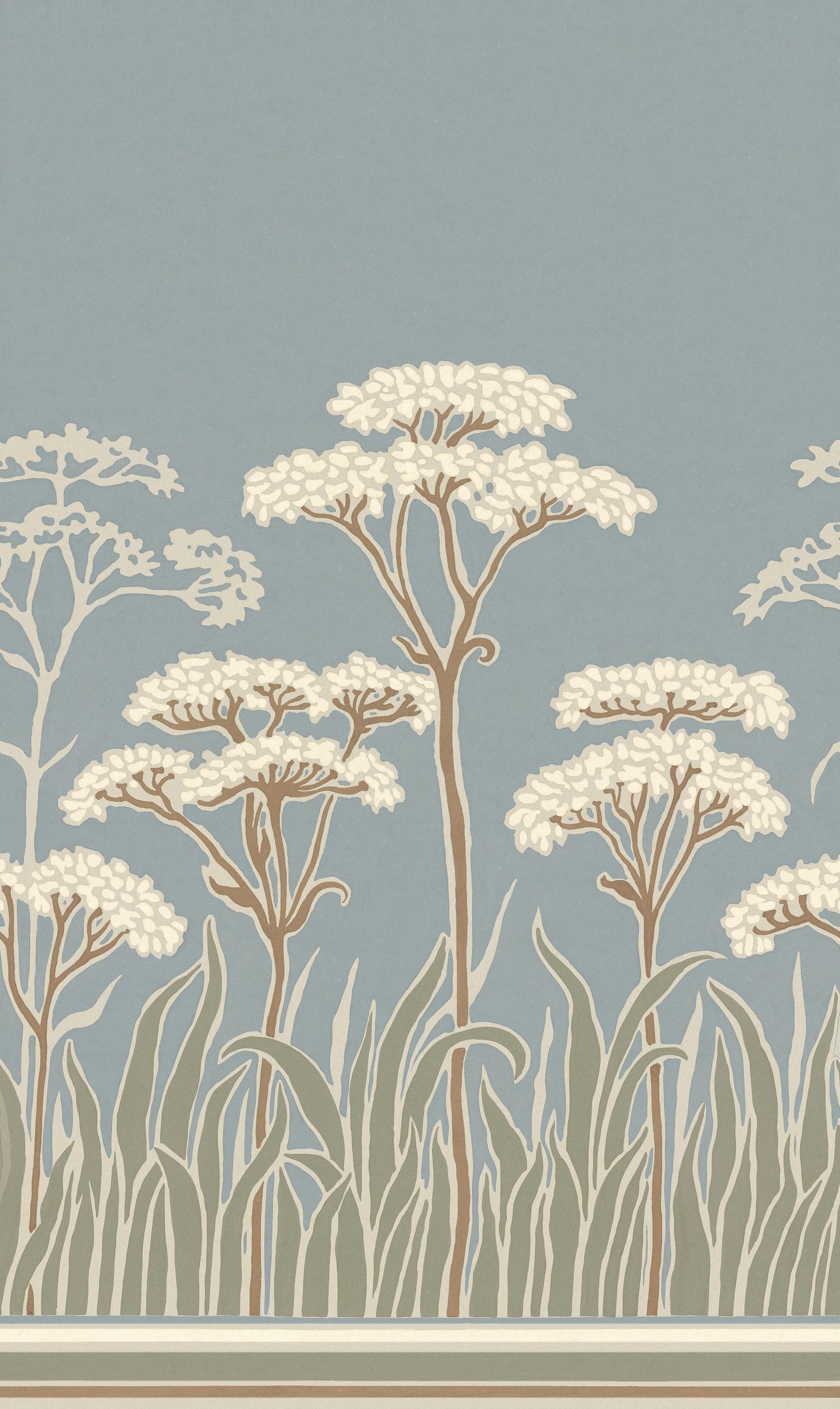 Achillée Art Nouveau Blauw BS1W-2969