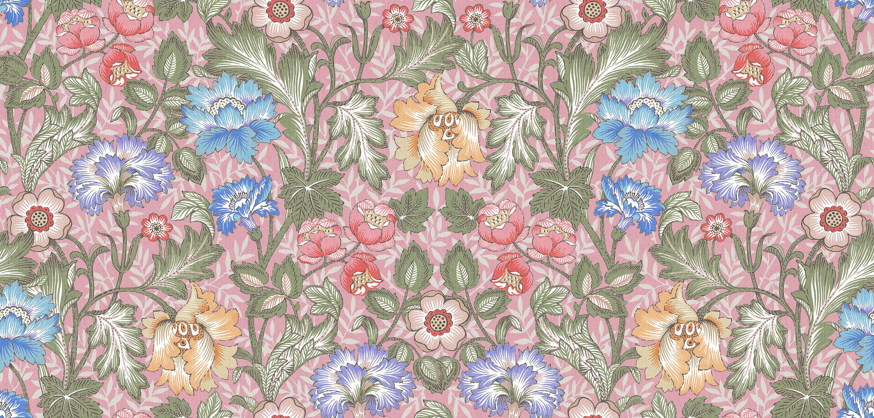 Arts & Crafts Bloemen Roze BS6W-2970