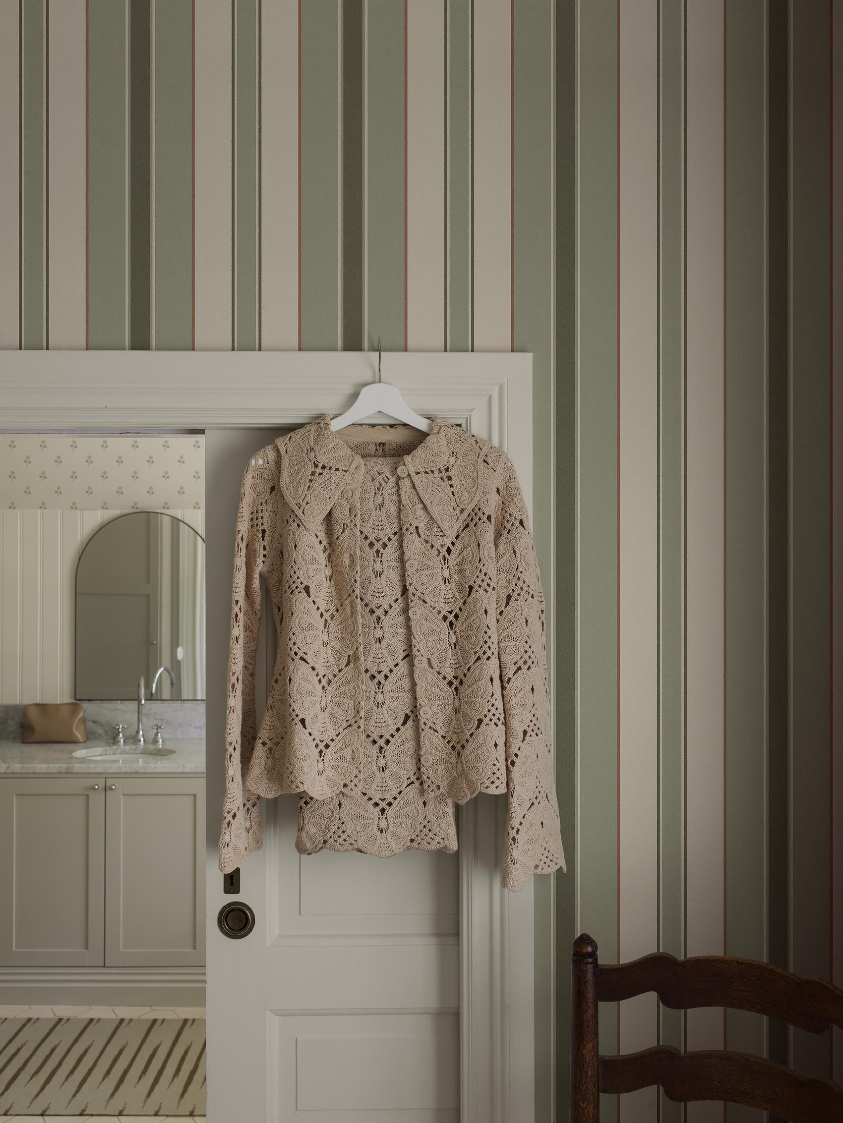 Stockholm Streep Groen BS1W-2979