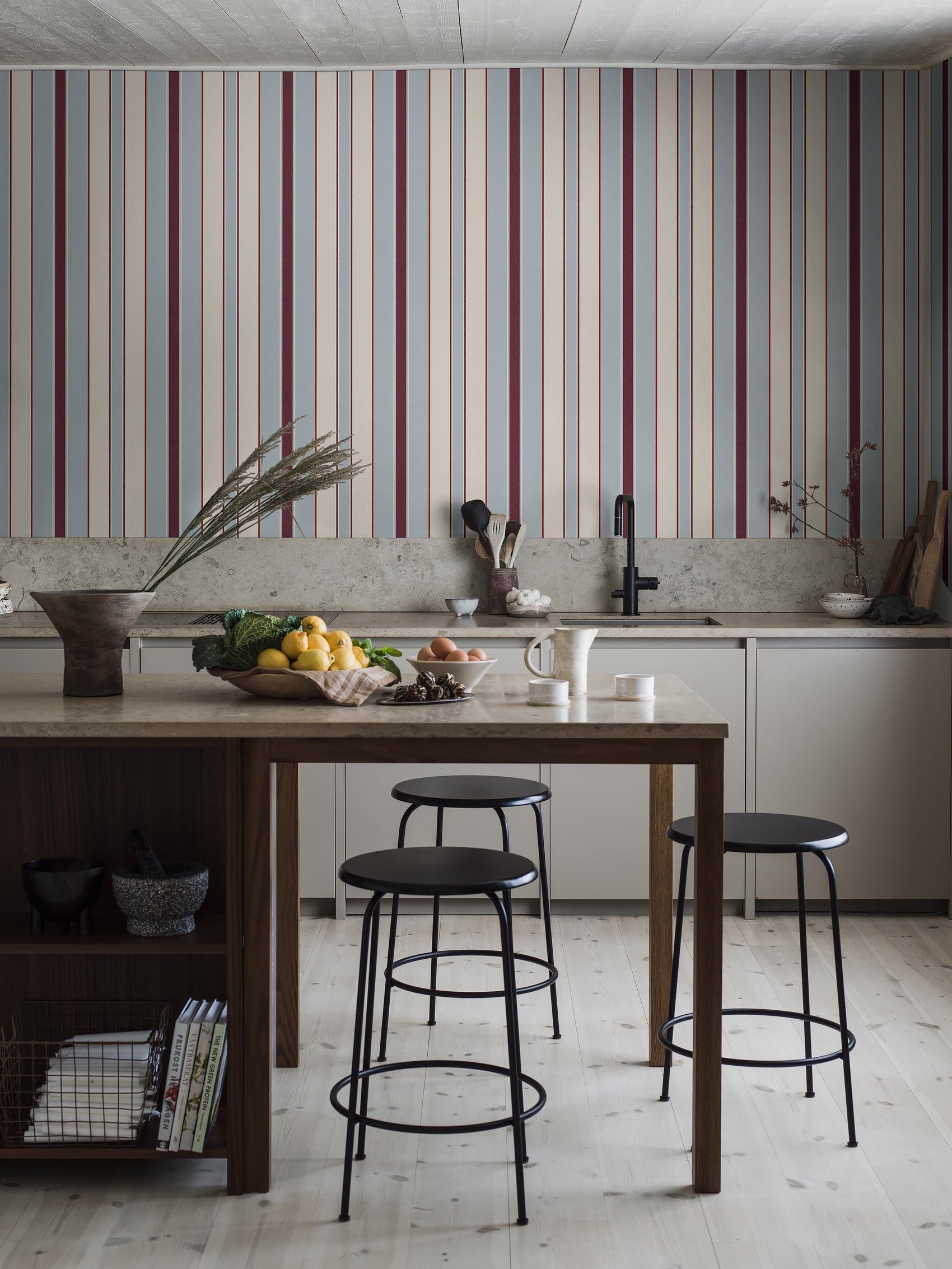 Stockholm Streep Blauw BS3W-2979