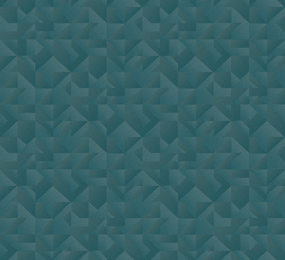 Turquoise Grafisch - ZM36-0554 - Image1 - Fuksas - Z54536